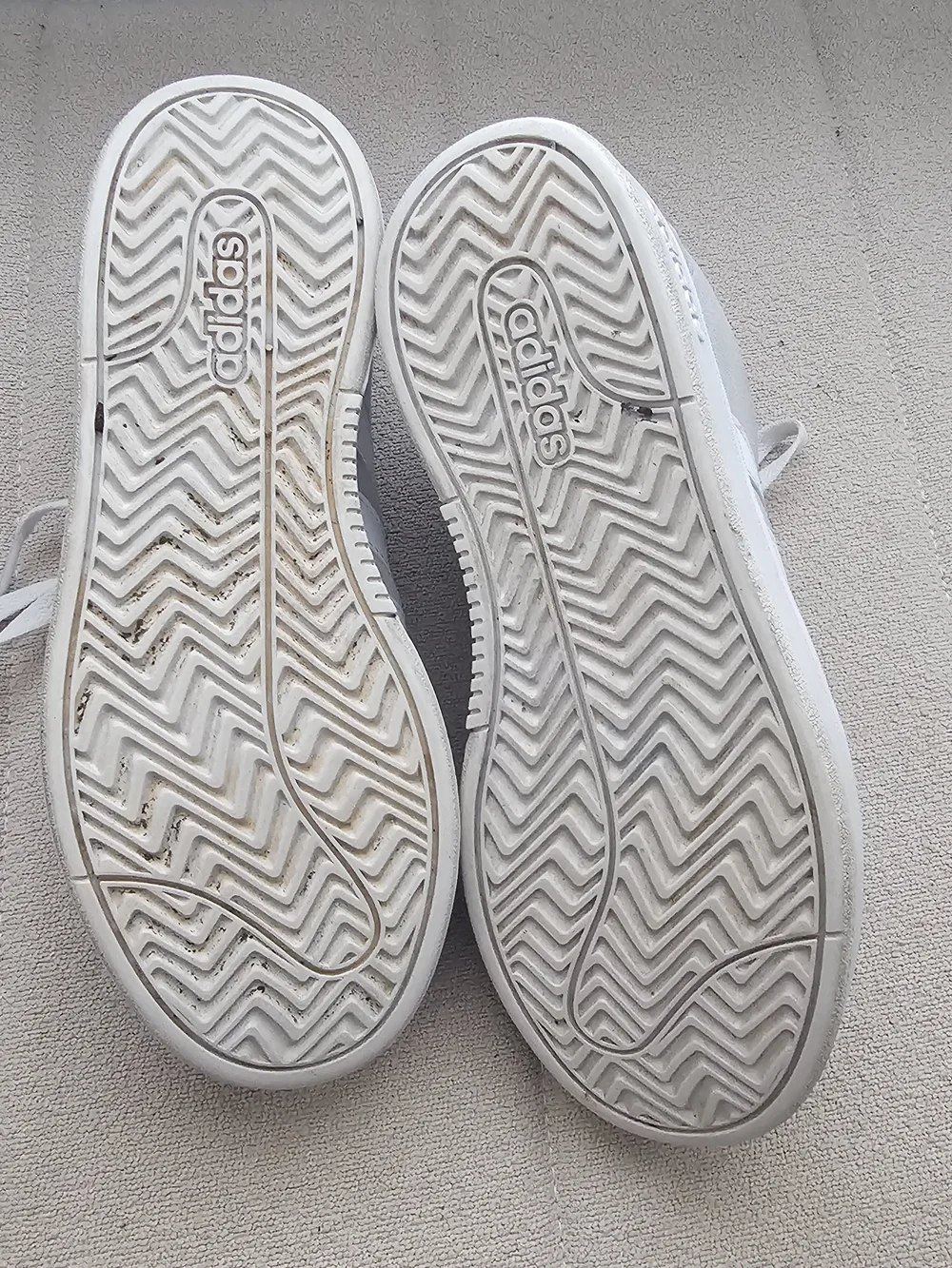 Adidas Men's (Women's 7.5) Grand Court Alpha Light Grey ~ Size 6